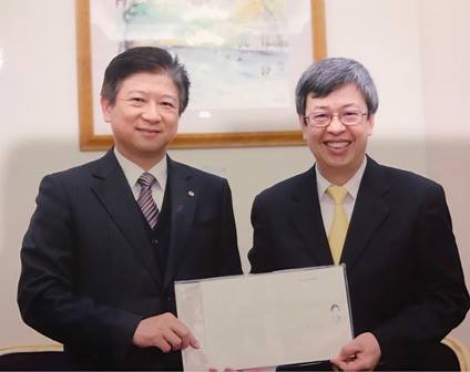 2017/03/13 台灣LED照明產業聯盟拜會陳建仁副總統